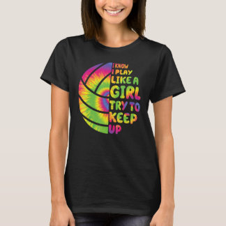 T-shirt Ado Girls Volleyball t Shirt Funny Kids Player Ti