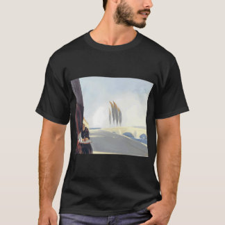 T-shirt Adobe et cabanon Nouveau-Mexique Edward Hopper
