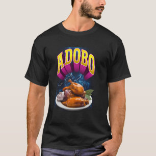 T-shirt Adobo Meme Bootleg Style Rap 90s Vintage Drôle