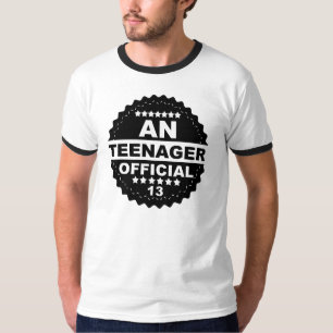 T-shirt ADOLESCENCE OFFICIELLE 13e ANNIVERSAIRE