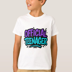 T-shirt Adolescent officiel - Fun 13ème anniversaire pour