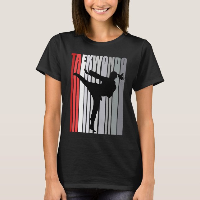 T-shirt Adolescents Karate Thème Anniversaire Cool mignon  (Devant)