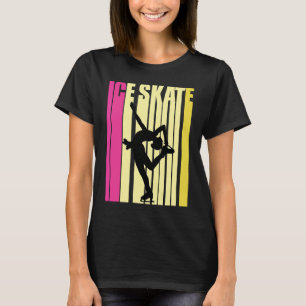 T-shirt Adolescents Patinage Vintage sur glace Motivation