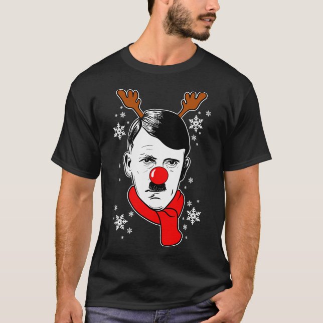 T-shirt Adolf Le Renne À Nez Rouge (Devant)