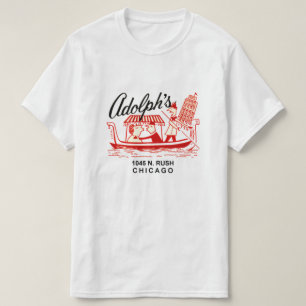 T-shirt Adolph's Restaurant, 1045 N. Rush St. Chicago