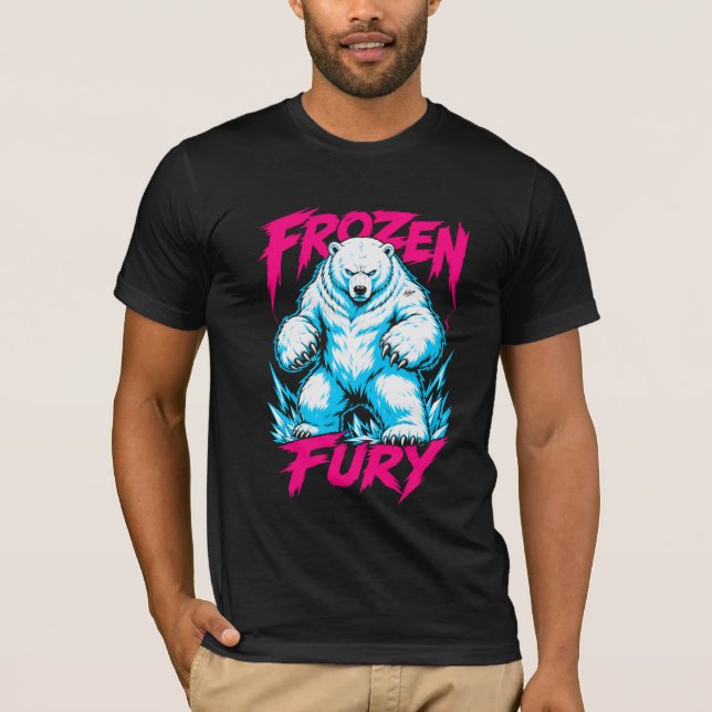 T-shirt ADOM Frozen Fury Ours Polaire (Devant)