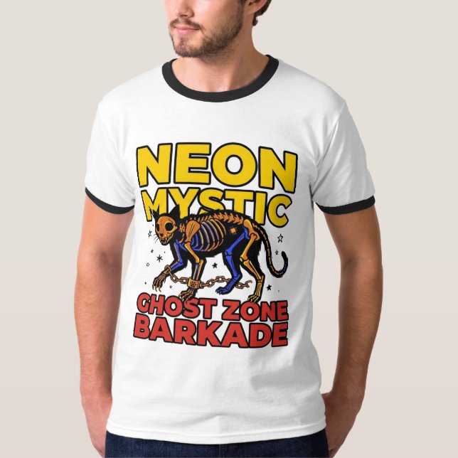 T-shirt ADOM Neon Mystique Ghost Zone Barkade (Devant)