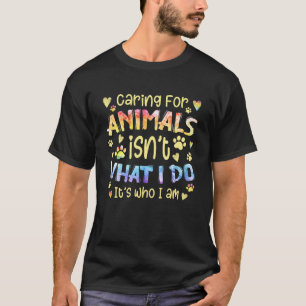 T-shirt Adopté Chien Chat Tie Dye Soigner pour les animaux