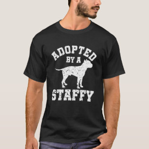T-shirt Adopté Par Le Staffordshire Bull Terrier