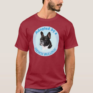 T-shirt Adopté par un Bulldog français