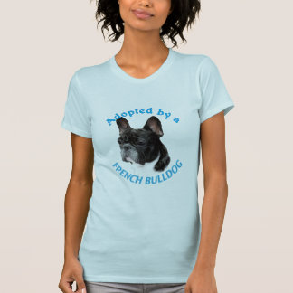 T-shirt Adopté par un Bulldog français