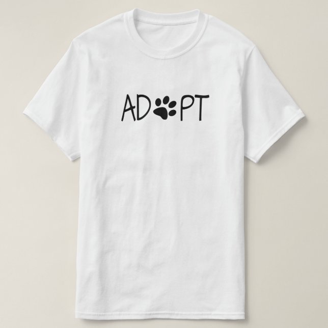 T-shirt Adopter (Design devant)