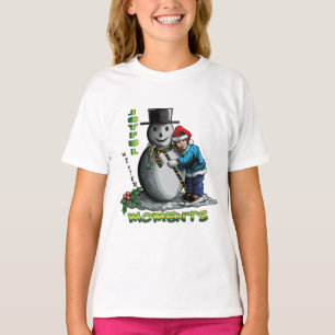 T-shirt Adopter la chaleur et la joie de l'hiver
