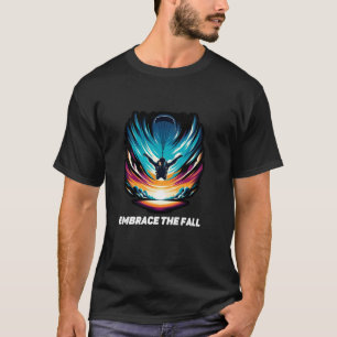 T-shirt Adopter La Chute Libre Parachutiste En Skydiving