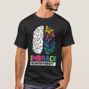 T-shirt Adopter la Neurodiversité Autisme ADHD TSA Arc-en-
