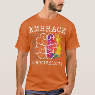 T-shirt Adopter la neurodiversité Autisme TSA TDAH Cerveau