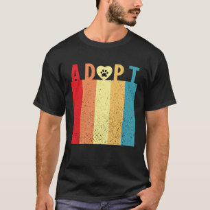 T-shirt Adopter le chien Ne pas acheter Adopter le chien