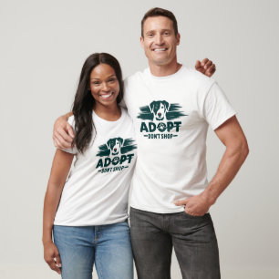 T-shirt Adopter ne pas acheter 2