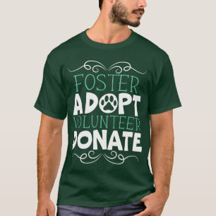 T-shirt Adopter Parrainer Voleer Faire un don Droits des a