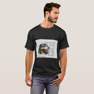 T-shirt Adopter un animal domestique - Chien de Montagne B