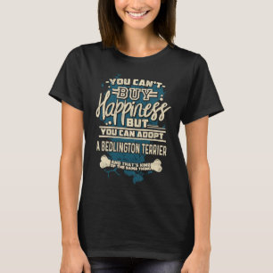 T-shirt Adopter Un Chien Secouru Bedlington Terrier