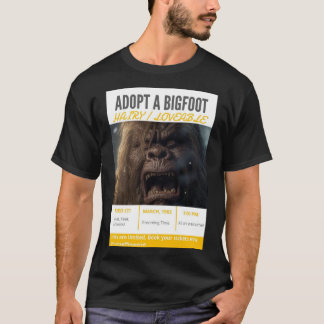 T-shirt Adopter une Fella poilue