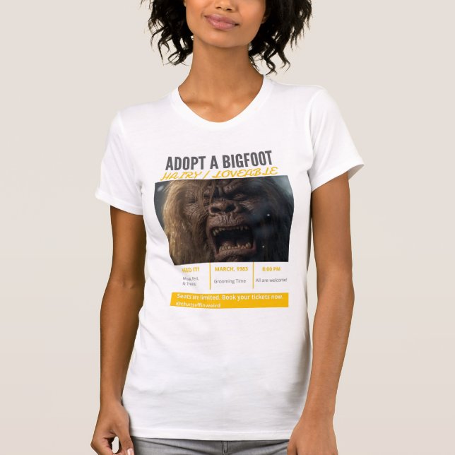 T-shirt Adopter une Fella poilue (Devant)