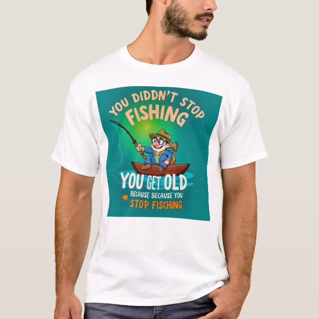 T-shirt Adoptez la joie de chaque âge (Devant)