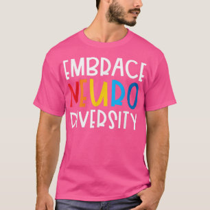 T-shirt Adoptez La Neurodiversité Et L'Autisme Lutter Cont