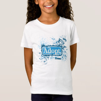 T-Shirt Adoptez {le bébé de filles de 1h27 de James} -