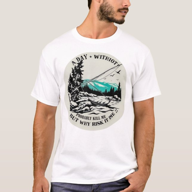 T-shirt Adoptez le plein air (Devant)