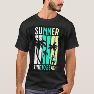 T-shirt Adoptez les vibrations estivales ultimes avec ce s