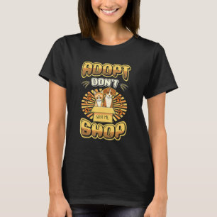 T-shirt Adoptez Ne pas Acheter Abri animal de sauvetage 1