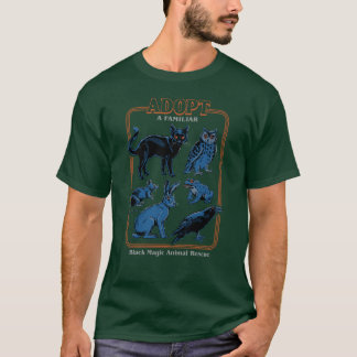 T-shirt Adoptez un ami rétro familier