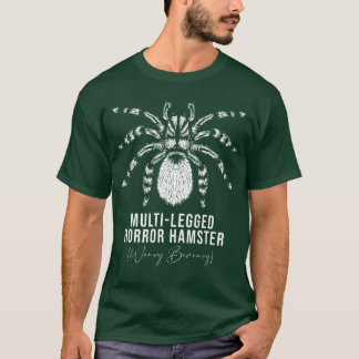 T-shirt Adoptez un amoureux d'araignée de hamster d'horreu
