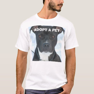 T-SHIRT ADOPTEZ UN ANIMAL FAMILIER