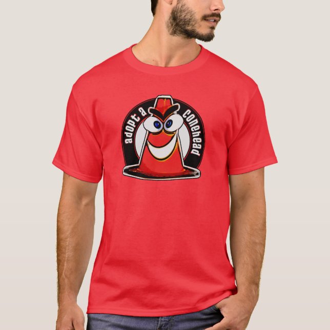 T-shirt adoptez un conehead… (Devant)