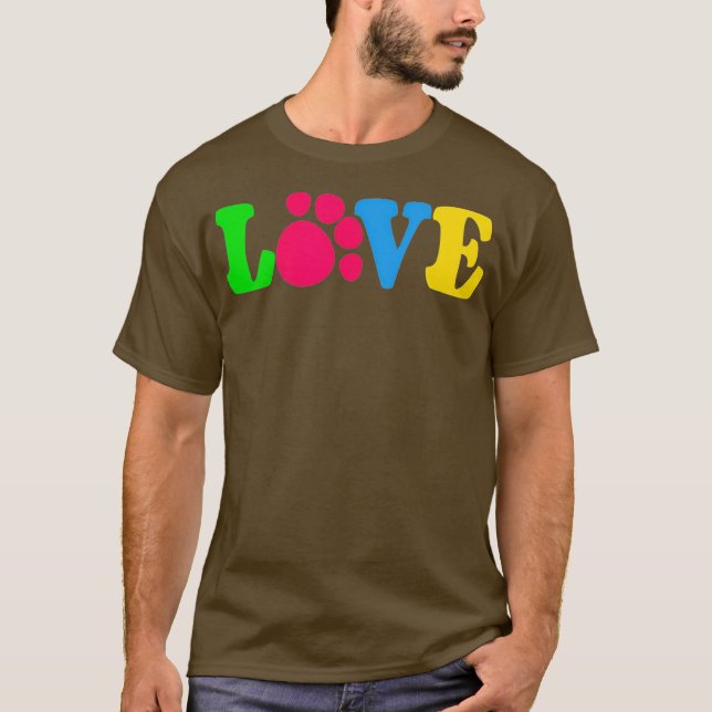 T-shirt Adoption de l'animal de compagnie Secourt chien Na (Devant)