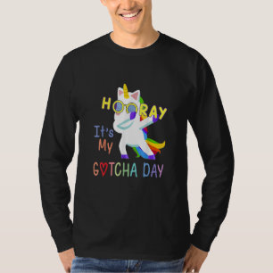 T-shirt adoption d'un enfant placé Hourra C'est mon jou