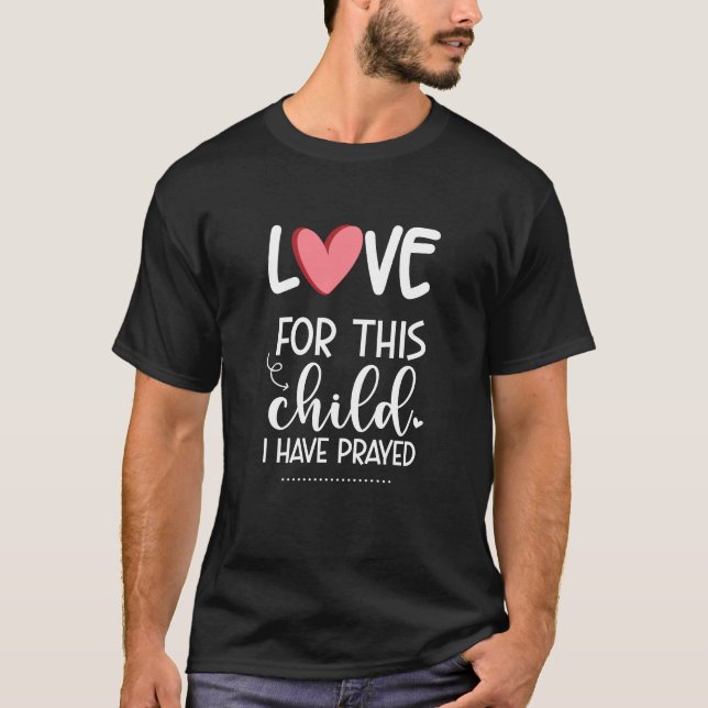 T-shirt Adoption Foster Famille d'enfants pour papa et mam (Devant)