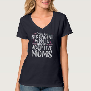T-shirt Adoption Maman Fière Femmes Citer l'adoption Cadea