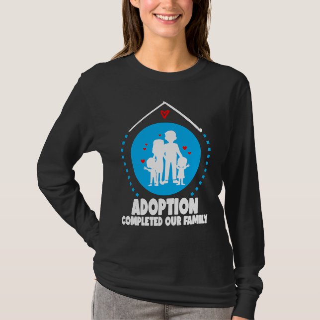 T-shirt Adoption Symbol idea for Adopting Children Family (Devant)