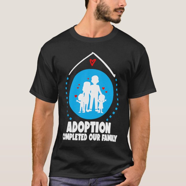 T-shirt Adoption Symbol idea for Adopting Children Family (Devant)