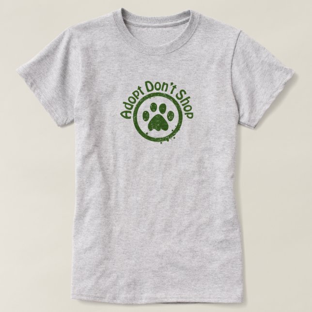 T-Shirt Adoptions Chiens à la Rescousse (Design devant)