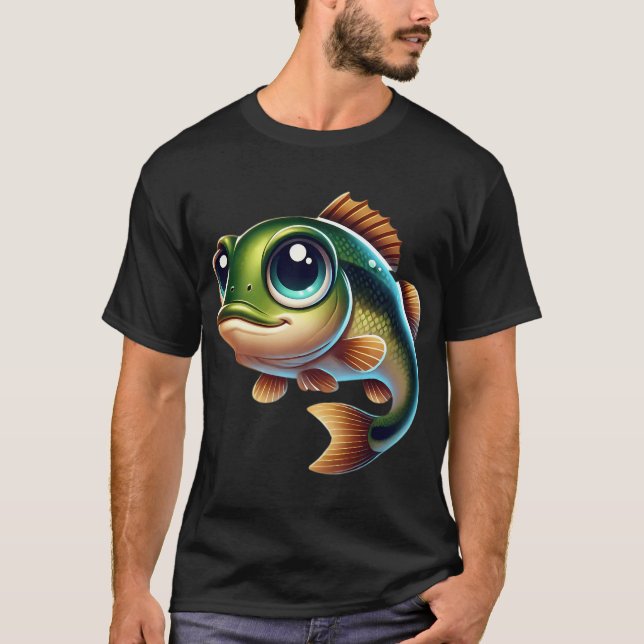 T-shirt Adorable Achigan à petite bouche (Devant)