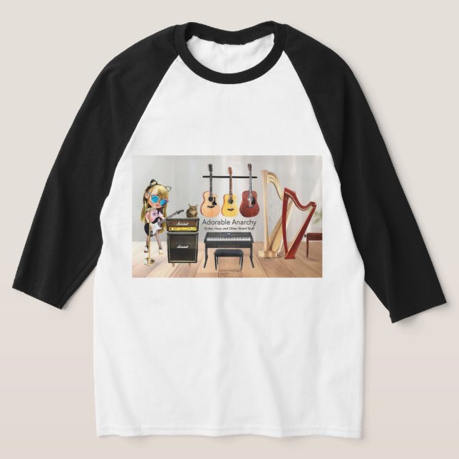 T-shirt Adorable Anarchie Cool officiel chemise 2025 (Poser)