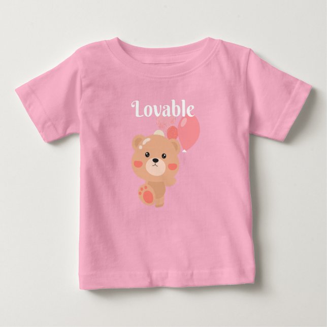 T-shirt adorable Baby Fine Jersey (Devant)
