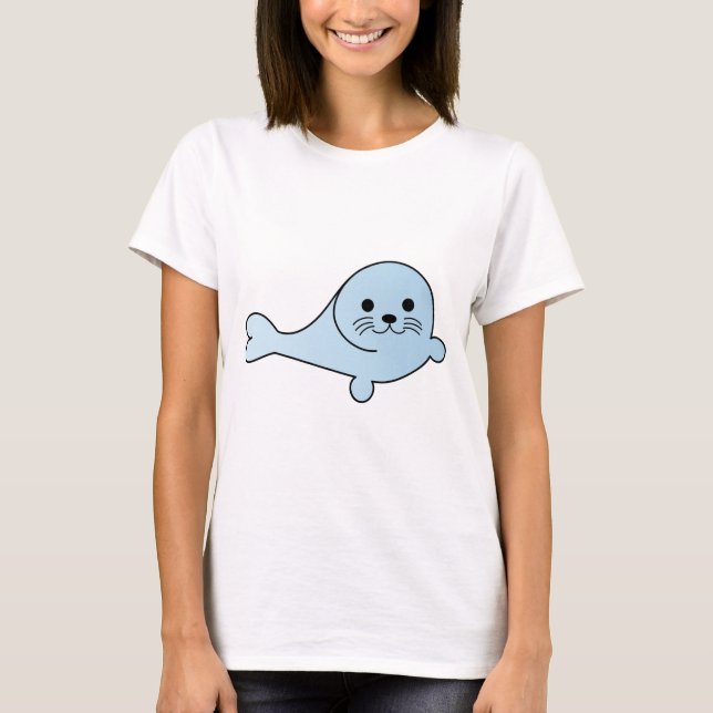 T-shirt Adorable Baby Seal (Devant)