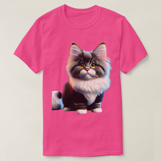 T-shirt Adorable chats et chatons Cool mignons 34 (Design devant)