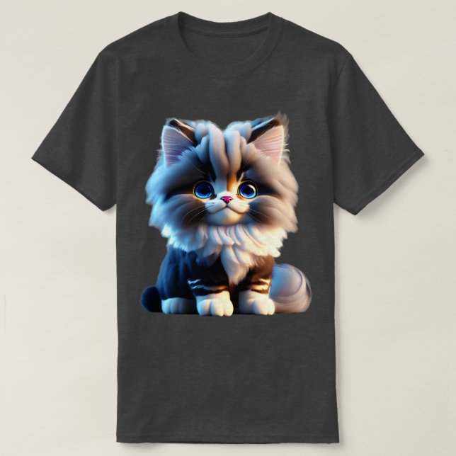 T-shirt Adorable chats et chatons Cool mignons 35 (Design devant)